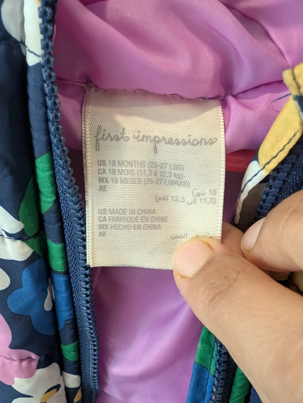 First Impressions cozy blue